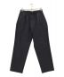 GOLDWIN（ゴールドウイン）の古着「One Tuck Tapered Ankle Pants」｜ネイビー