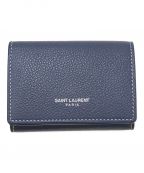 Saint Laurent Parisサンローランパリ）の古着「タイニーウォレット」｜ブルー