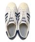 中古・古着 adidas (アディダス) ローカットスニーカー ホワイト×ネイビー サイズ:27.5㎝：7000円