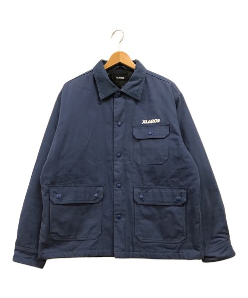 X-LARGE（エクストララージ）X-LARGE (エクストララージ) OG WORK JACKET ブルー サイズ:Lの古着・服飾アイテム