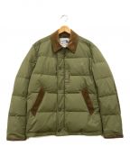 eYe COMME des GARCONS JUNYAWATANABE MAN×THE NORTH FACEアイ コム デ ギャルソン ジュンヤ ワタナベ マン×ザ ノース フェイス）の古着「ミリタリーナイロンダウンジャケット」｜オリーブ