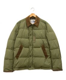 eYe COMME des GARCONS JUNYAWATANABE MAN×THE NORTH FACE（アイ コム デ ギャルソン ジュンヤ ワタナベ マン×ザ ノース フェイス）の古着「ミリタリーナイロンダウンジャケット」｜オリーブ