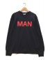 COMME des GARCONS JUNYA WATANABE MAN（コム デ ギャルソン ジュンヤ ワタナベ マン）の古着「MAN プリントL/Sカットソー」｜ネイビー