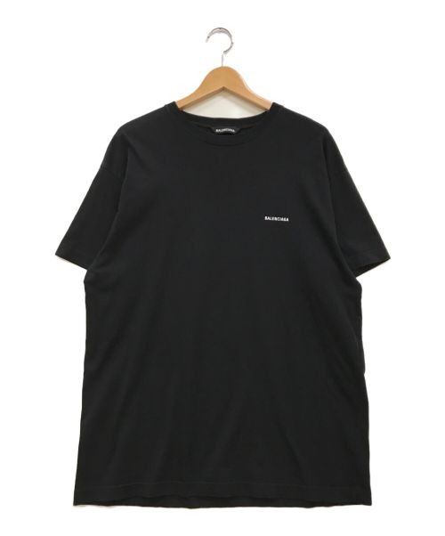 BALENCIAGA（バレンシアガ）BALENCIAGA (バレンシアガ) スモールロゴTシャツ ブラック サイズ:Sの古着・服飾アイテム