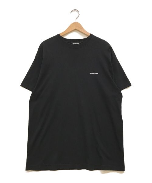 BALENCIAGA（バレンシアガ）BALENCIAGA (バレンシアガ) スモールロゴTシャツ ブラック サイズ:Sの古着・服飾アイテム