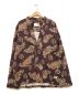 KITH（キス）の古着「Printed Sullivan Shirt Pasley」｜ボルドー