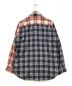 Needles (ニードルズ) KITH (キス) RIBBON CUT FLANNEL SHIRT ネイビー×レッド サイズ:L：16000円