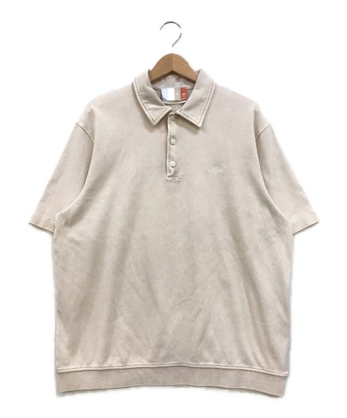 KITH（キス）KITH (キス) Crystal Washed Graham Polo ピンク サイズ:Lの古着・服飾アイテム