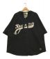 KAPITAL（キャピタル）の古着「16/-Densed Jersey Baseball Shirt 度詰め天竺ベースボールシャツ」｜ブラック