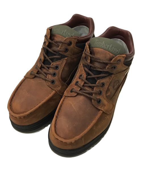 Timberland（ティンバーランド）Timberland (ティンバーランド) HERITAGE GORE-TEX MOC TOE MID ブラウン サイズ:8.5の古着・服飾アイテム