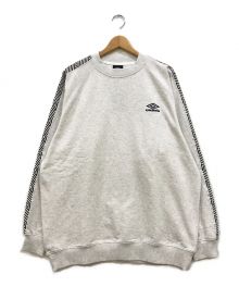 UMBRO×FREAK'S STORE（アンブロ×フリークスストア）の古着「Raglan Line Sweat」｜グレー