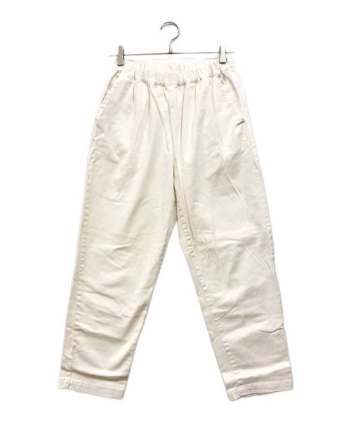 KAGURE（カグレ）KAGURE (カグレ) コットンストレッチイージーパンツ ホワイト サイズ:FREEの古着・服飾アイテム