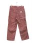 HUF (ハフ) HEMP DOUBLE KNEE PANT レッド サイズ:30：7000円