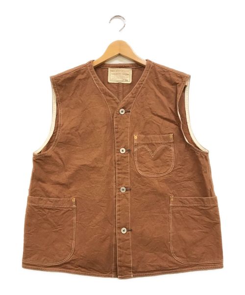 LEVI'S VINTAGE CLOTHING（リーバイス ビンテージ クロージング）LEVI'S VINTAGE CLOTHING (リーバイス ビンテージ クロージング) DUCK HUNTERS VEST ブラウン サイズ:44の古着・服飾アイテム