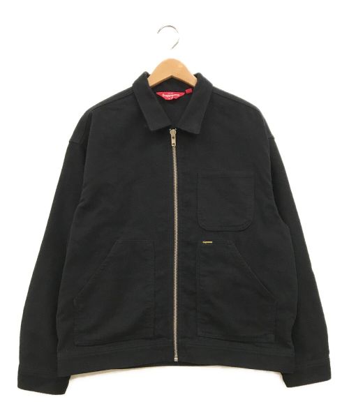 SUPREME（シュプリーム）SUPREME (シュプリーム) Moleskin Work Jacket ブラック サイズ:Mの古着・服飾アイテム