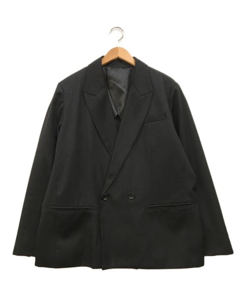 Lui's（ルイス）Lui's (ルイス) ベネシャンルーズフィットジャケット ブラック サイズ:Mの古着・服飾アイテム