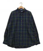 PENDLETONペンドルトン）の古着「SIR PENDLETON チェックBDシャツ」｜グリーン