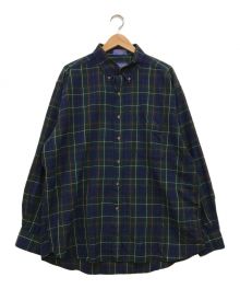 PENDLETON（ペンドルトン）の古着「SIR PENDLETON チェックBDシャツ」｜グリーン