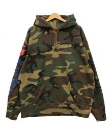 SUPREME（シュプリーム）の古着「Multi Logo Hooded Sweatshirt」｜オリーブ