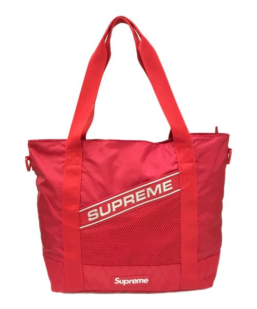 SUPREME（シュプリーム）SUPREME (シュプリーム) 3D Logo Tote Bag レッド 未使用品の古着・服飾アイテム