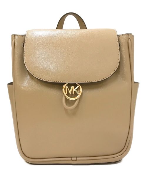 MICHAEL KORS（マイケルコース）MICHAEL KORS (マイケルコース) シェリルバックパック ベージュの古着・服飾アイテム