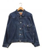 LEVI'S VINTAGE CLOTHINGリーバイス ビンテージ クロージング）の古着「1936年復刻 1STタイプデニムトラッカージャケット」｜インディゴ