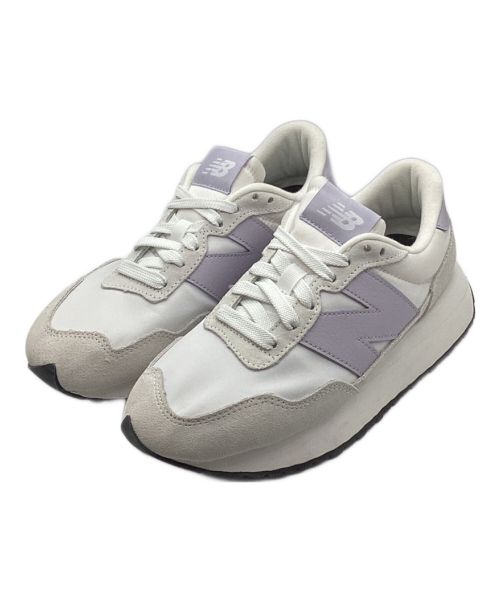 NEW BALANCE（ニューバランス）NEW BALANCE (ニューバランス) WS237YD ホワイト×パープル サイズ:US6.5の古着・服飾アイテム