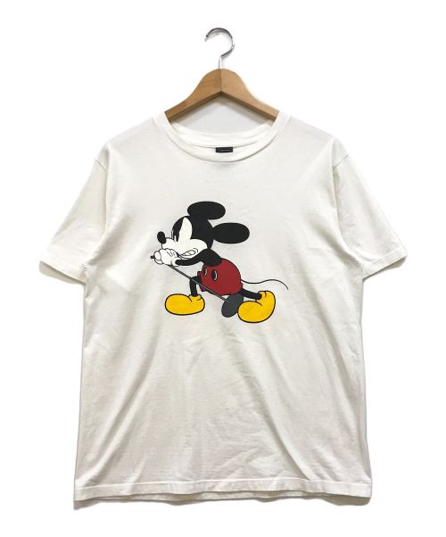 NUMBER (N)INE（ナンバーナイン）NUMBER (N)INE (ナンバーナイン) DISNEY (ディズニー) MICKEY MOUSE T-SHIRTS ホワイト サイズ:3の古着・服飾アイテム