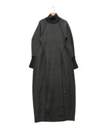 TODAYFUL（トゥデイフル）の古着「Balloon Wool Knitdress」｜グレー