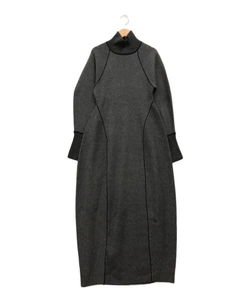 TODAYFUL（トゥデイフル）TODAYFUL (トゥデイフル) Balloon Wool Knitdress グレー サイズ:38の古着・服飾アイテム