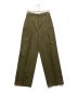 TODAYFUL（トゥデイフル）の古着「Tuck Twill Trousers」｜オリーブ