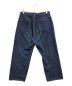 YAECA (ヤエカ) DENIM PANTS CROPPED WIDE インディゴ サイズ:34：5000円