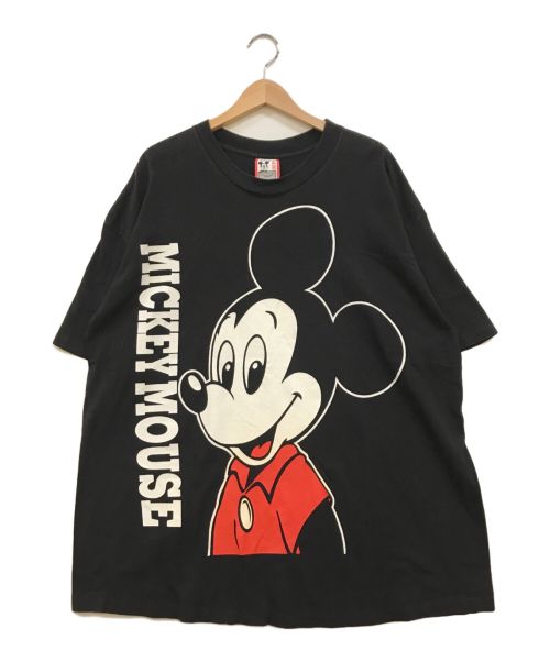 DISNEY（ディズニー）DISNEY (ディズニー) 90sMICKY T-SHIRT ブラック サイズ:XLの古着・服飾アイテム