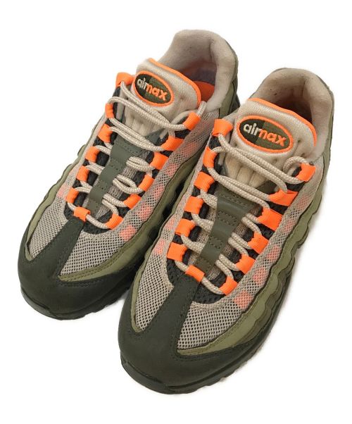 NIKE（ナイキ）NIKE (ナイキ) AIR MAX 95 OG TOTAL ORANGE オリーブ×オレンジ サイズ:23㎝の古着・服飾アイテム