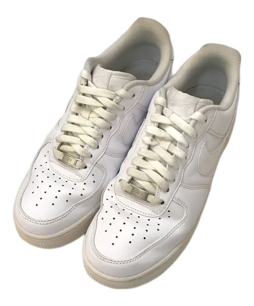 NIKE（ナイキ）NIKE (ナイキ) AIR FORCE1 LOW ホワイト サイズ:27.5㎝の古着・服飾アイテム