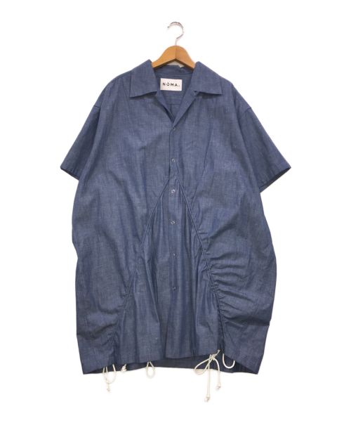 NOMA t.d.（ノーマティーディー）NOMA t.d. (ノーマティーディー) JOURNAL STANDARD relume (ジャーナルスタンダード レリューム) RELUME WORK SHIRT CODE ブルー サイズ:下記参照の古着・服飾アイテム