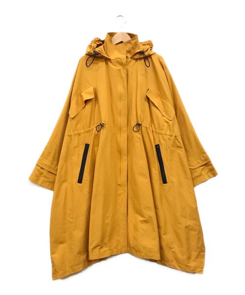 PLUS（プラス）PLUS (プラス) COLOR DRAWSTRING PONCHO イエロー サイズ:FREEの古着・服飾アイテム