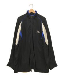 BALENCIAGA（バレンシアガ）の古着「3B SPORTS ICON TRACKSUIT」｜ブラック×ブルー