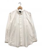 ATONエイトン）の古着「ギザブロードオーバーサイズシャツ」｜ホワイト