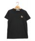 maison kitsune（メゾンキツネ）の古着「DRESSED FOX PATCH CLASSIC TEE-SHIRT」｜ブラック