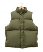 Sandinistaサンディニスタ）の古着「Down Wide Vest」｜カーキ