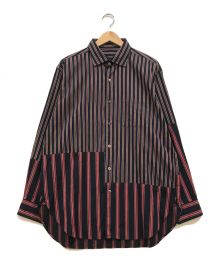 Engineered Garments（エンジニアド ガーメンツ）の古着「spread collar shirt」｜ネイビー×レッド