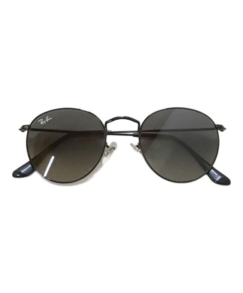 RAY-BAN（レイバン）RAY-BAN (レイバン) ROUND FLAT LENSES サングラス ブラック サイズ:50□21 145の古着・服飾アイテム