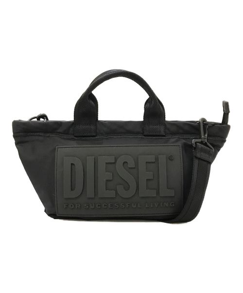 DIESEL（ディーゼル）DIESEL (ディーゼル) 2WAYショルダーバッグ ブラックの古着・服飾アイテム