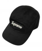 SUPREMEシュプリーム）の古着「BOX LOGO Camp Cap」｜ブラック