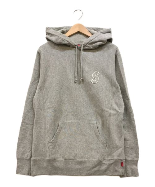 SUPREME（シュプリーム）SUPREME (シュプリーム) Sロゴプルオーバーパーカー グレー サイズ:Sの古着・服飾アイテム