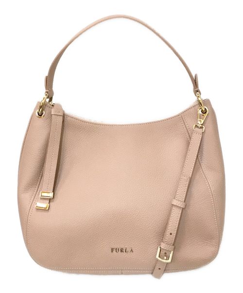 FURLA（フルラ）FURLA (フルラ) 2WAYショルダーバッグ ピンクの古着・服飾アイテム