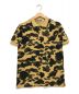 A BATHING APE（アベイシングエイプ）の古着「カモフラポロシャツ」｜ベージュ×カーキ