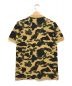 A BATHING APE (アベイシングエイプ) カモフラポロシャツ ベージュ×カーキ サイズ:S：7000円