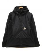 and wanderアンドワンダー）の古着「top fleece jacket」｜ブラック